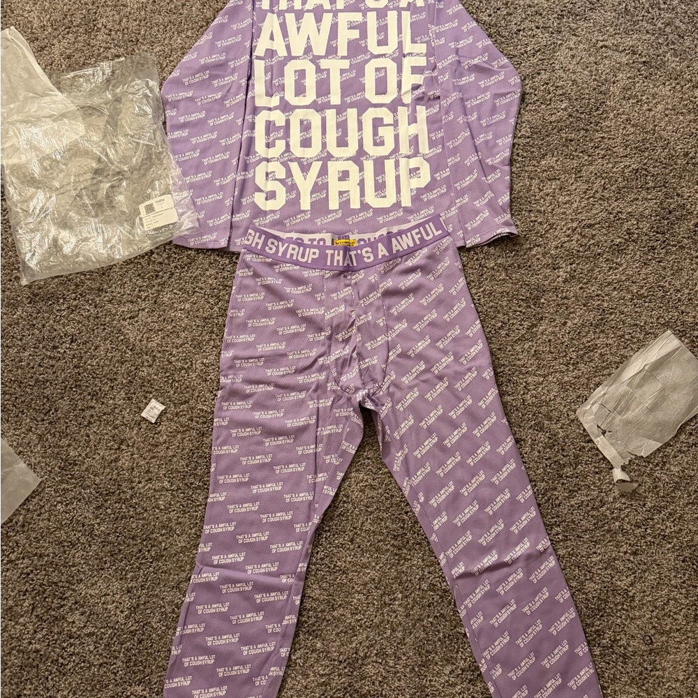 That’s a awful lot of cough syrup thermal set